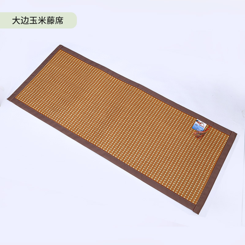 Picture of Manufacturer's Supply Children's Kindergarten Mat Ice Silk Double-Sided Student Dormitory Rattan Mat Wholesale Crib