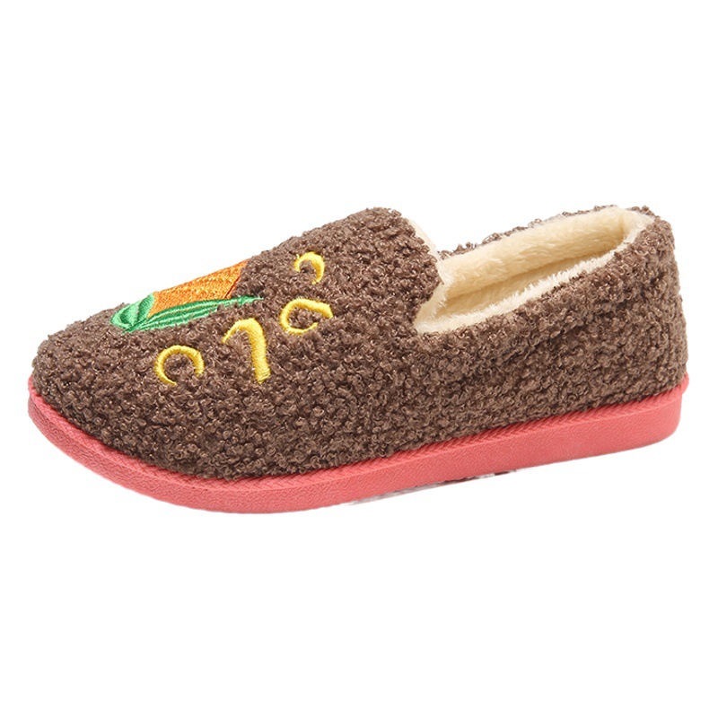 2025 Winter New Old Beijing Cloth Shoes Women's Indoor Home Cotton Slippers Slip-on Comfortable Casual Soft Sole Cotton Shoes