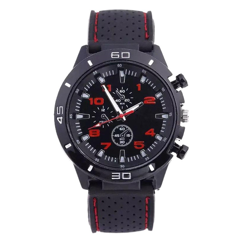 Picture of Car Wire Belt Fashion sports car Mechanical Watch Men's Series sports car Watch Student Men's Silicone Band Sports Watch