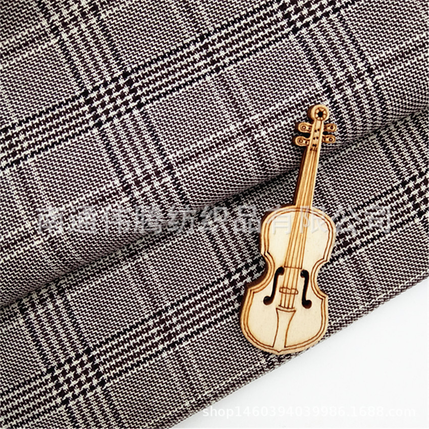 Factory direct supply polyester cotton yarn-dyed houndstooth fabric spring and summer new skirt shirt clothing cloth t/c yarn-dyed fabric