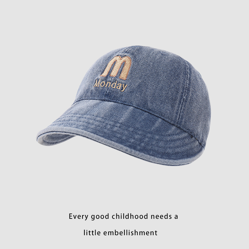Picture of Baby Sun Hat Spring and Summer Vintage Cowboy Baby Big Brim Sun Protection Cap Travel Sun Hat for Boys and Girls