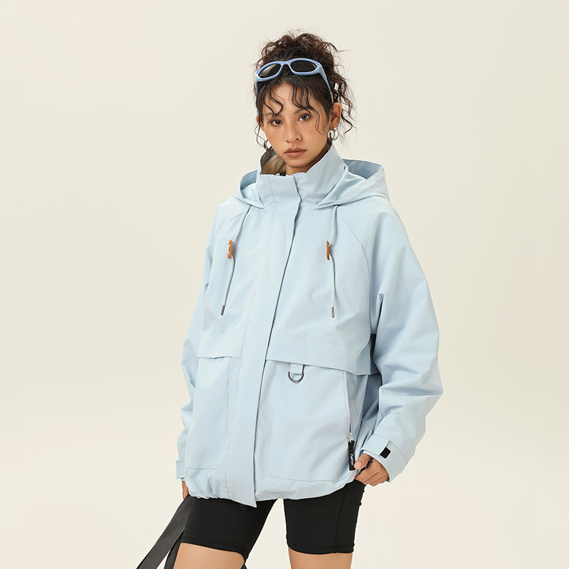 Picture of The Story of Rose Liu Yifei Huang Yimei with Light and Thin Three-in-One Outdoor Workwear Jacket Women's Mountaineering Jacket