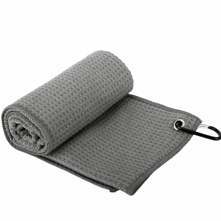 Picture of Multicolor golf towel cross-border in stock microfiber waffle pineapple grid towel ball towel golf towel
