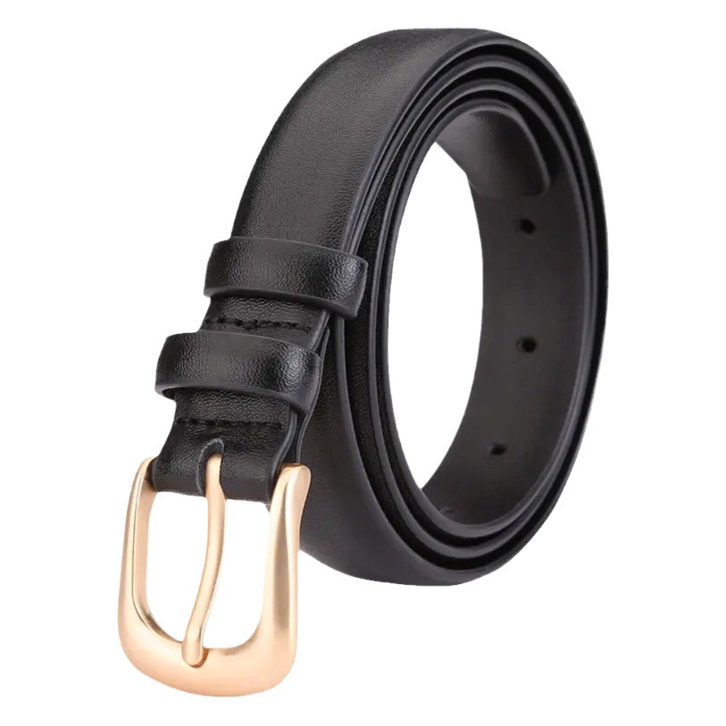 Belt women's leather pin buckle all-match decorative skirt jeans belt student Korean style new simple fashion