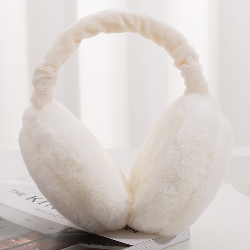 Picture of Korean Style Earmuffs Portable Foldable Hamburger Earmmuffs for Men and Women Winter Warm Earmmuffs Cold-proof Anti-freezing Ear Warming