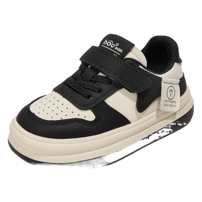 Children's shoes board shoes 2024 Spring and Autumn New girls' shoes Korean style white shoes boys' shoes all-matching sneaker fashion