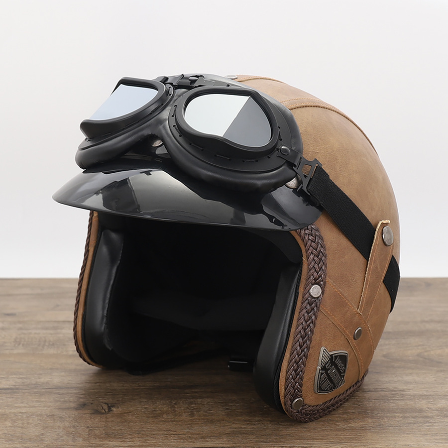 Picture of Spot retro angle Harley goggles helmet goggles motorcycle motorcycle off-road goggles electric car wind and dust
