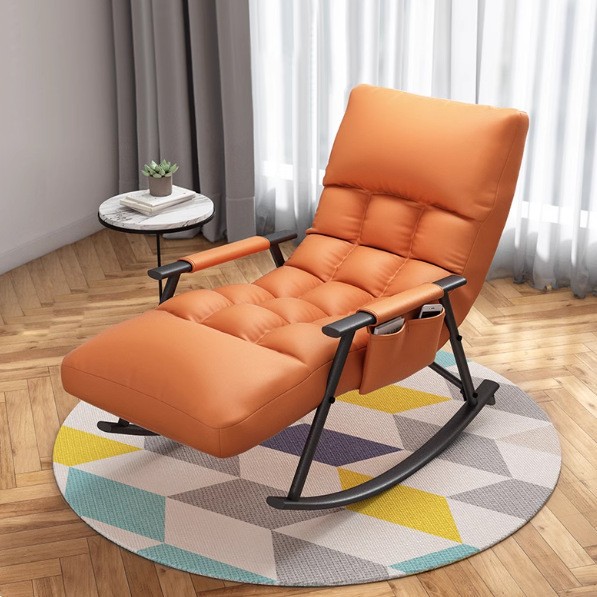 Living room rocking chair recliner adult sleeping lazy sofa rocking chair balcony home casual single lazy chair