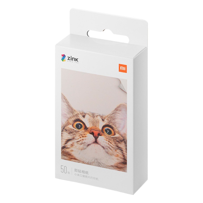 Xiao Mijia Flap Pocket Pants Printing Instant Photo Paper 50 Sheets Mijia Flap Pocket Pants Printer 1S Photo Paper 3inch