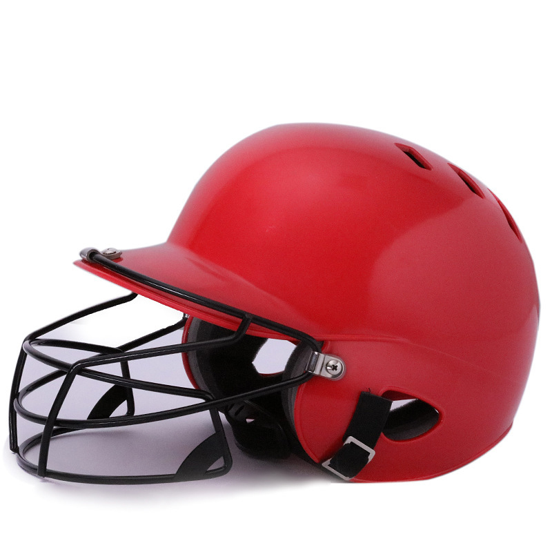 Baseball Helmet Child Youth Adult Baseball Strike Helmet Protective Face and Ear Mask Protective Cover Baseball Softball