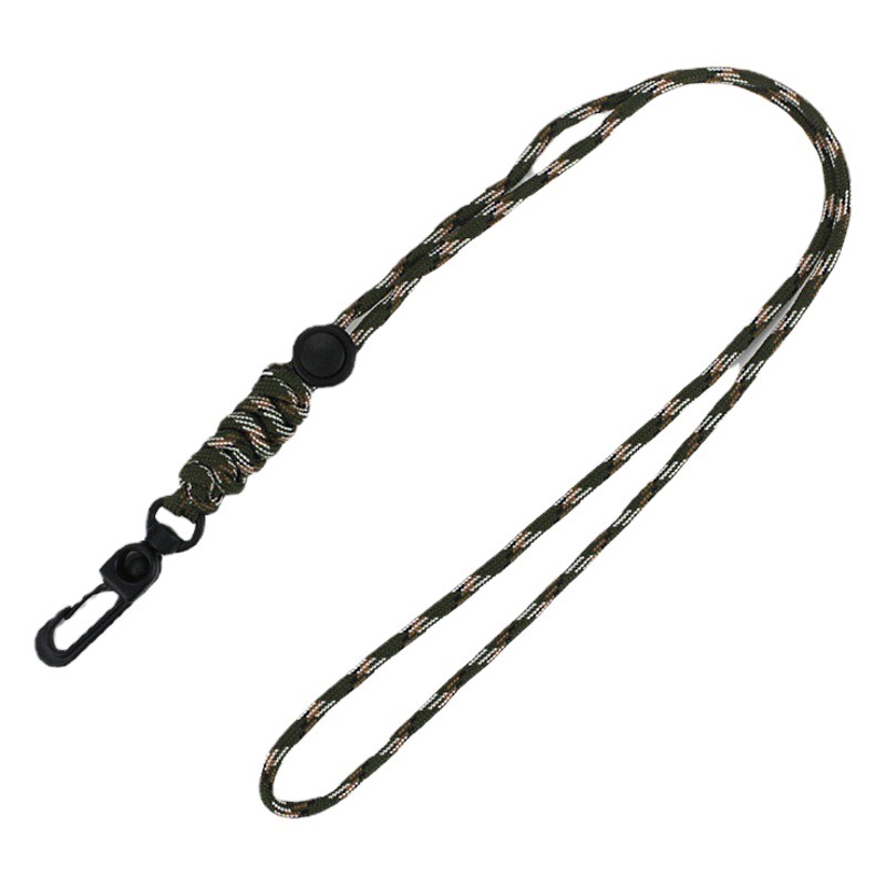 Wholesale New lanyard work permit school card lanyard creative hand-woven personalized badge rope key anti-lost lanyard