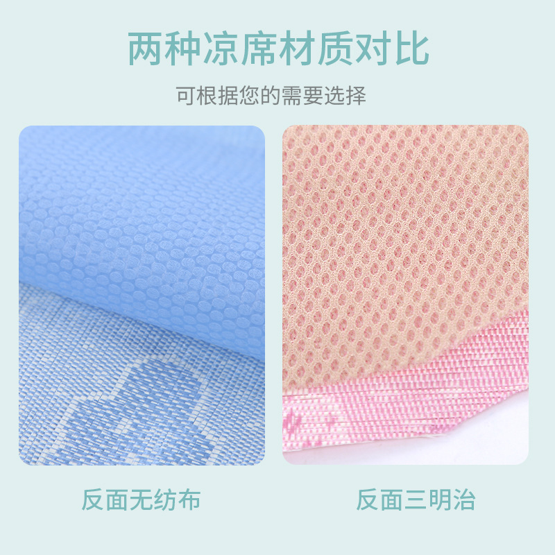 Picture of Summer baby stroller mat ice silk mat universal dining chair seat breathable children umbrella car mat spot