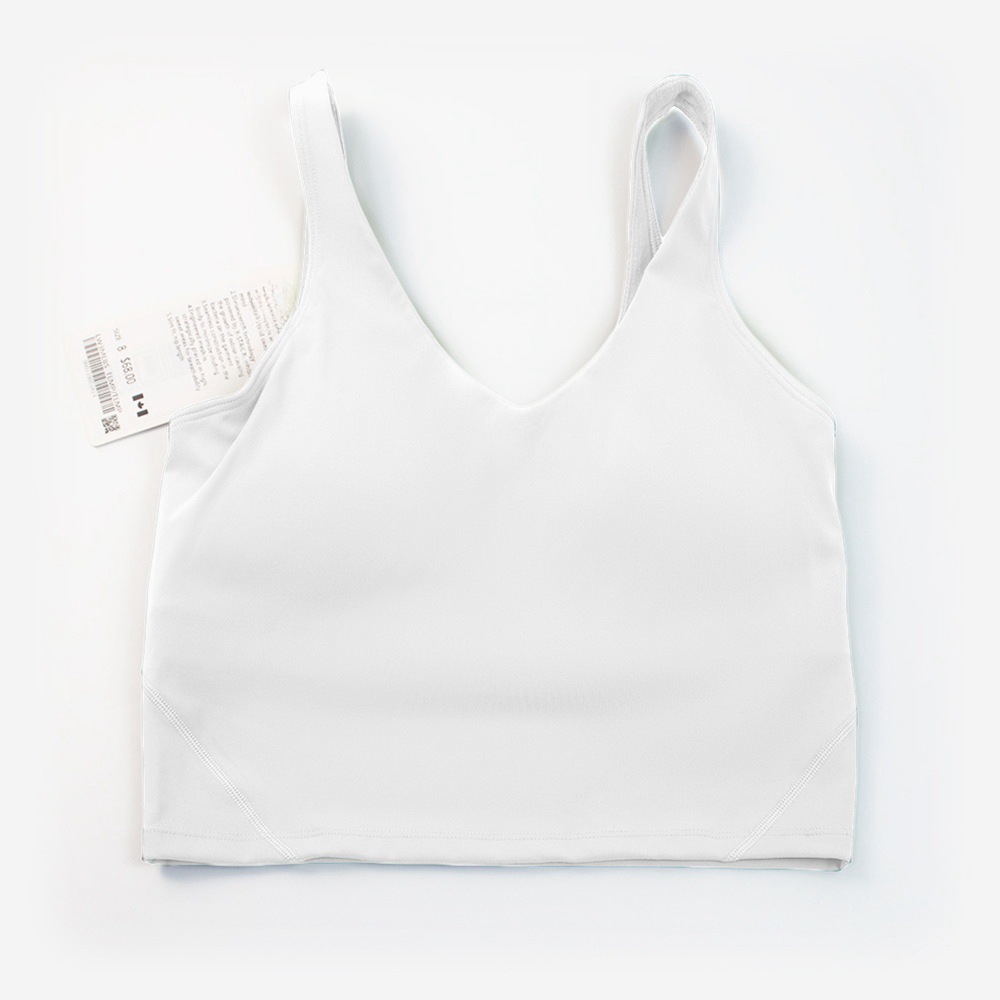 Picture of New Style Yoga Clothing Nylon Naked Tight-fit Sports Bra Women's Bra All-match Fitness Beauty Back Underwear Vest Gather-up
