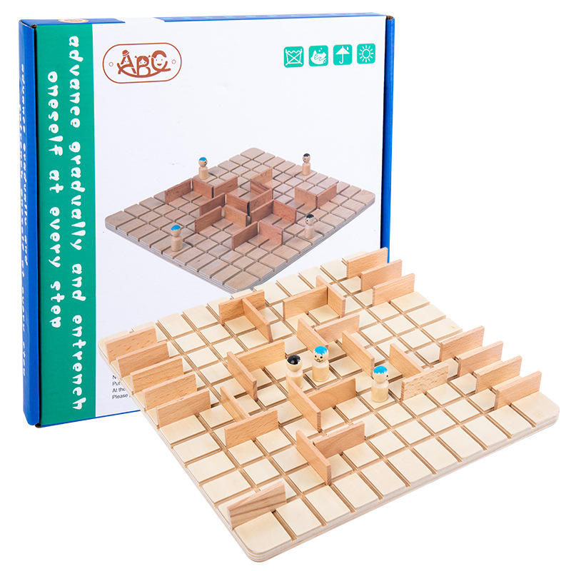 Picture of Step by step camp game chess double battle toy children's educational board game Primary School students multi-person interactive breakthrough