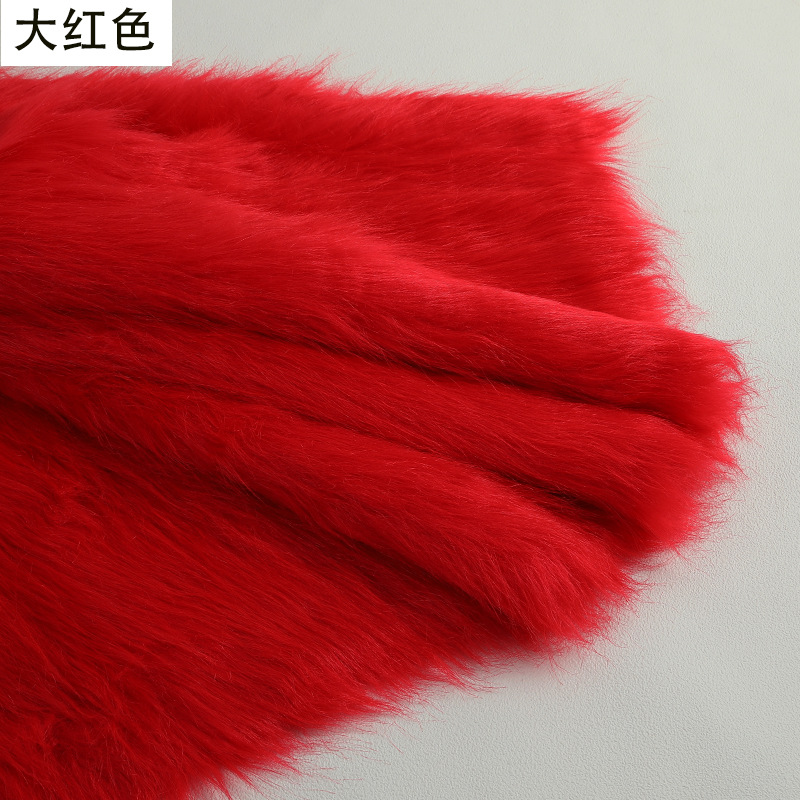 Picture of Imitation fox fur cloth plush cloth fabric 5cm long fur carpet cloth imitation fur clothing animal hair