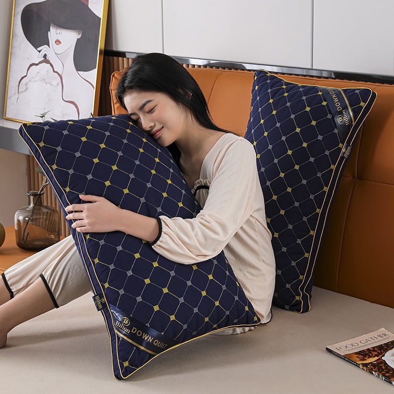 Picture of Hotel high and low pillow does not collapse manufacturers wholesale pillow core cervical pillow core student home home pillow pillow