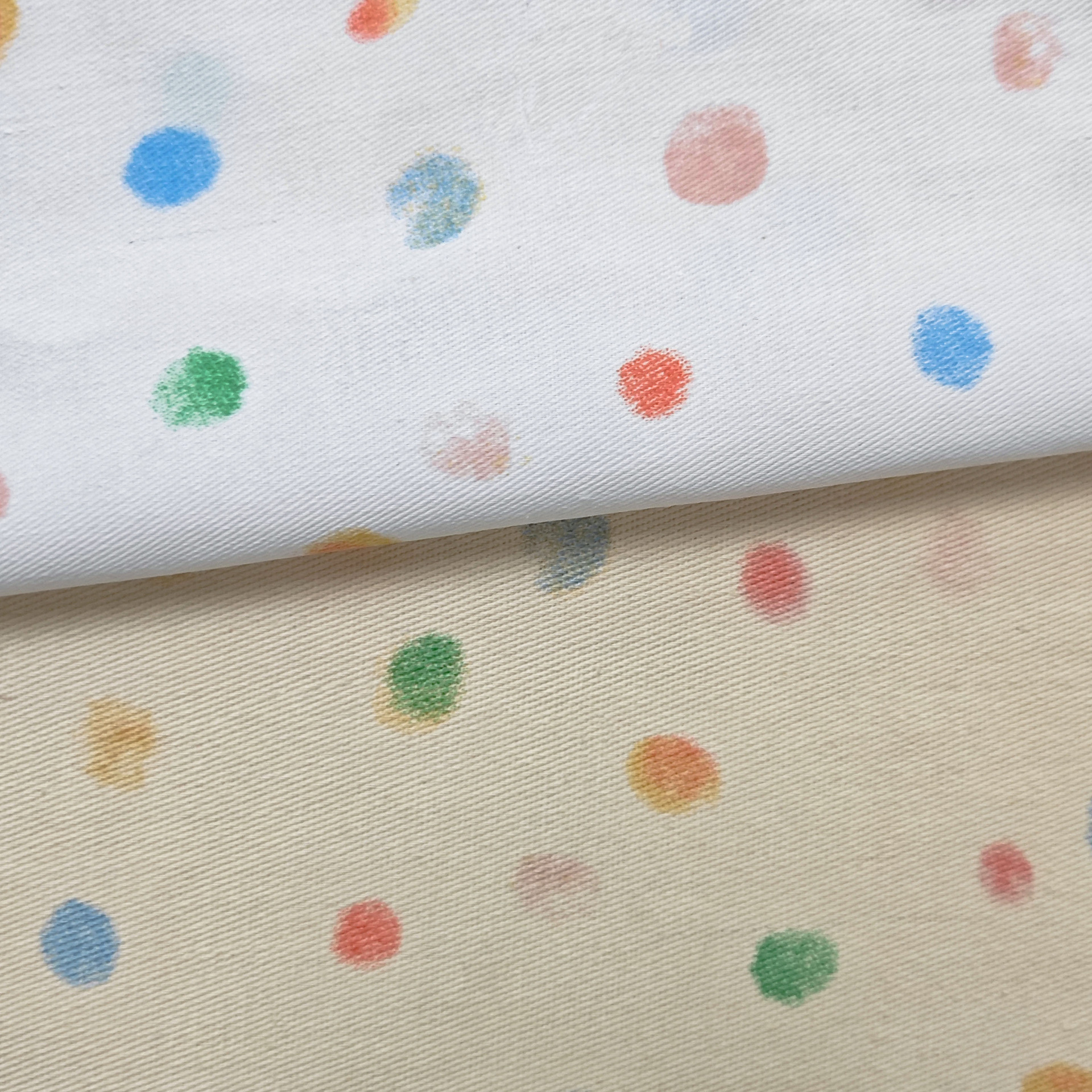 Ing Woven Twill Fabric 10856 All-Cotton Printed Multicolor Dot Fabric Jacket Coat Tablecloth Pants Wholesale