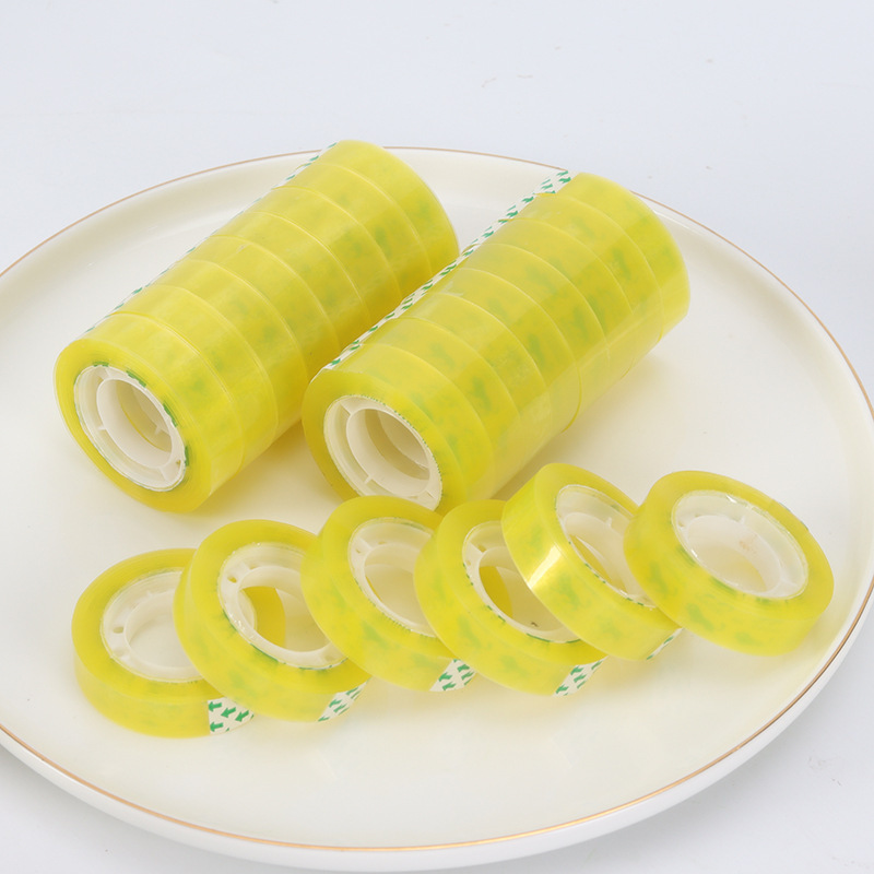 Picture of Yongsheng Tape Stationery Small Tape 2cm Wide Office Floral Tape Transparent Student Stationery Tape Whole Box Wholesale