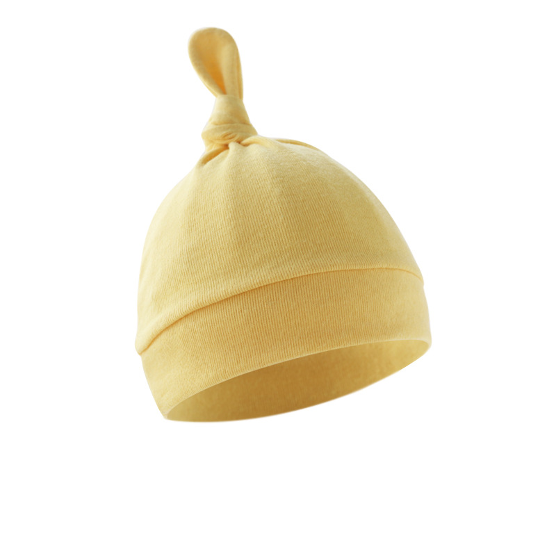 Picture of 2023 foreign trade baby pacifier hat single layer baby chirp hat baby tail hat children pullover hat