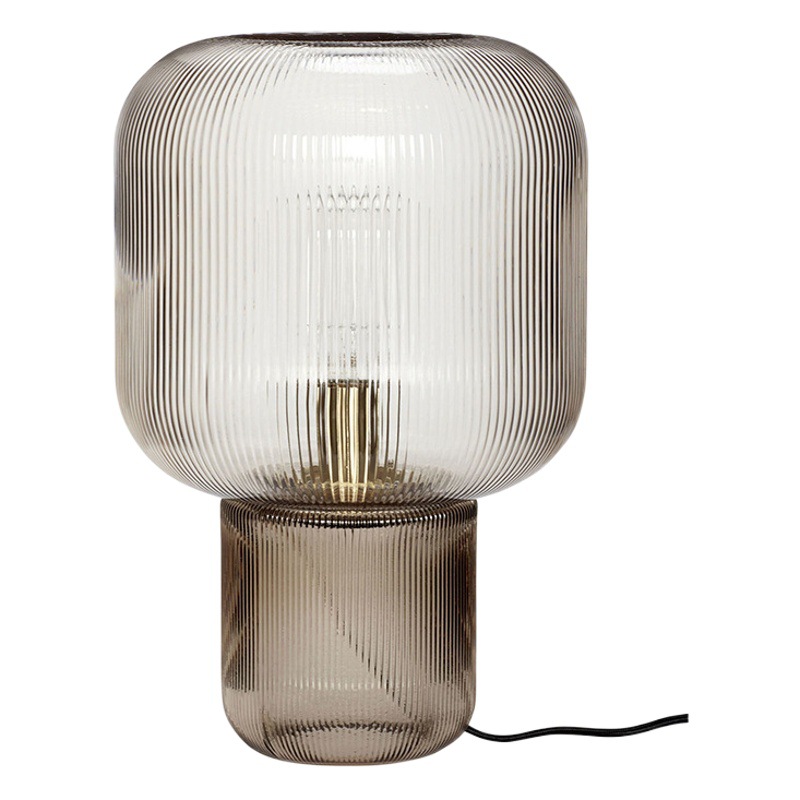 Nordic Glass Table Lamp Post-modern Bedroom Bedside Lamp Living Room Conference Hall Hotel Model Room Club Mushroom Lamps