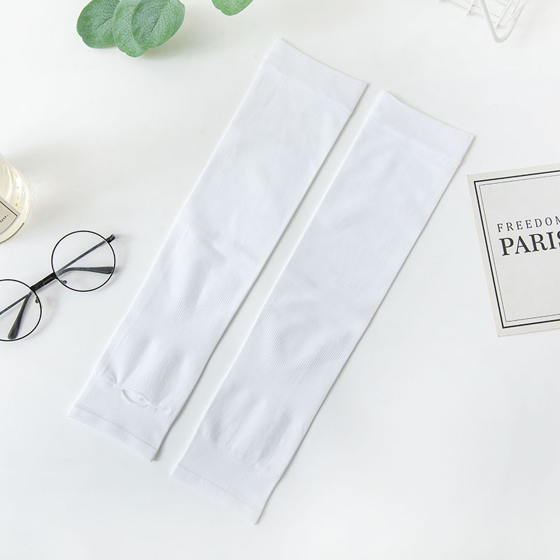 Picture of Ice Sleeves Sun Protection Sleeves for Men and Women, Ice Silk Sleeves with Customized Logo, Outdoor Cycling Anti-Uv Pure Color Ice Sleeves Arm Guards