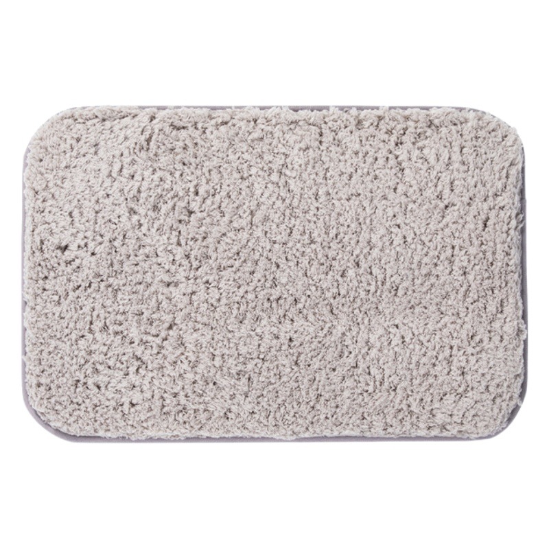 Ins Style Plush Bathroom Floor Mat, Entrance Door Mat, Bedroom Carpet, Absorbent Foot Mat, Bathroom Non-Slip Mat, Ins Style