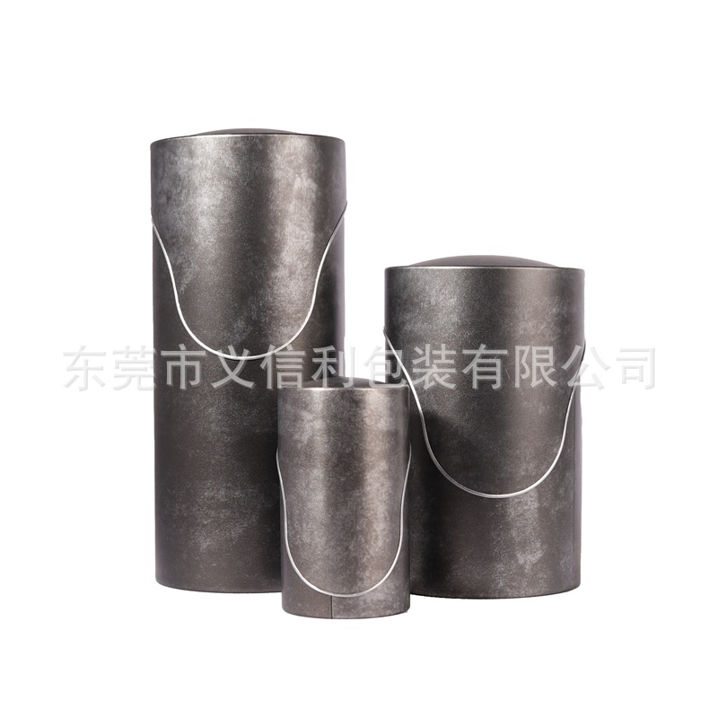 Small Round Cake Vintage Tea Cake Iron Can Pu'er Tea Black Tea Mini Small Tuo Tea Tea Cake Dragon Ball Cap Iron Can Iron Box