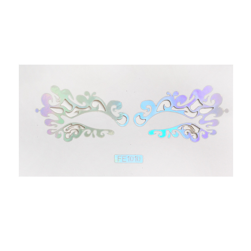 Picture of Spot Eyeliner Stickers for Lazy European and American Eye Makeup Stickers Laser Cut Out Template Makeup Painted Tattoo Stickers