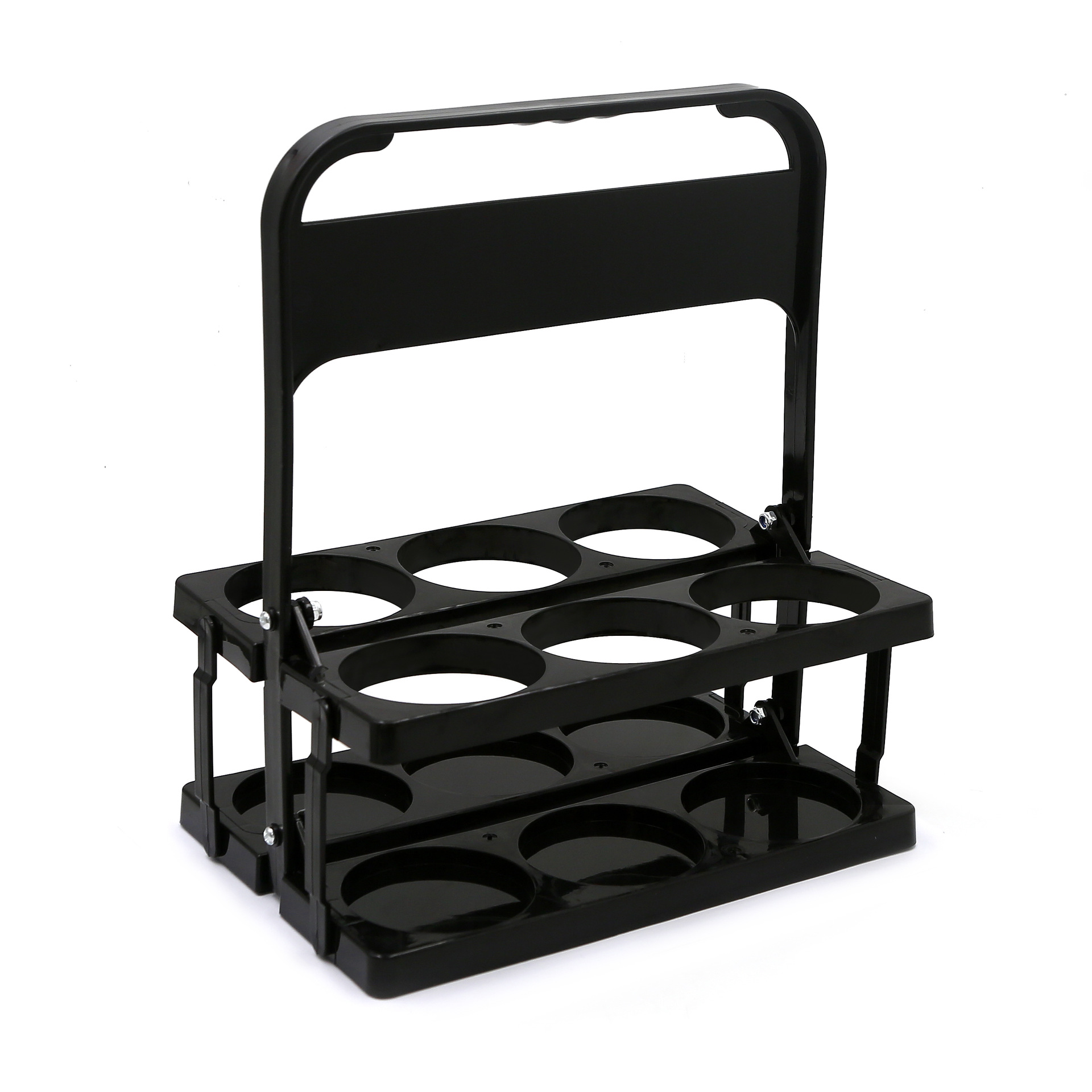 Picture of Foldable Plastic Beer Basket Beverage Beer Holder Sport Kettle Portable Holder Beer Rack