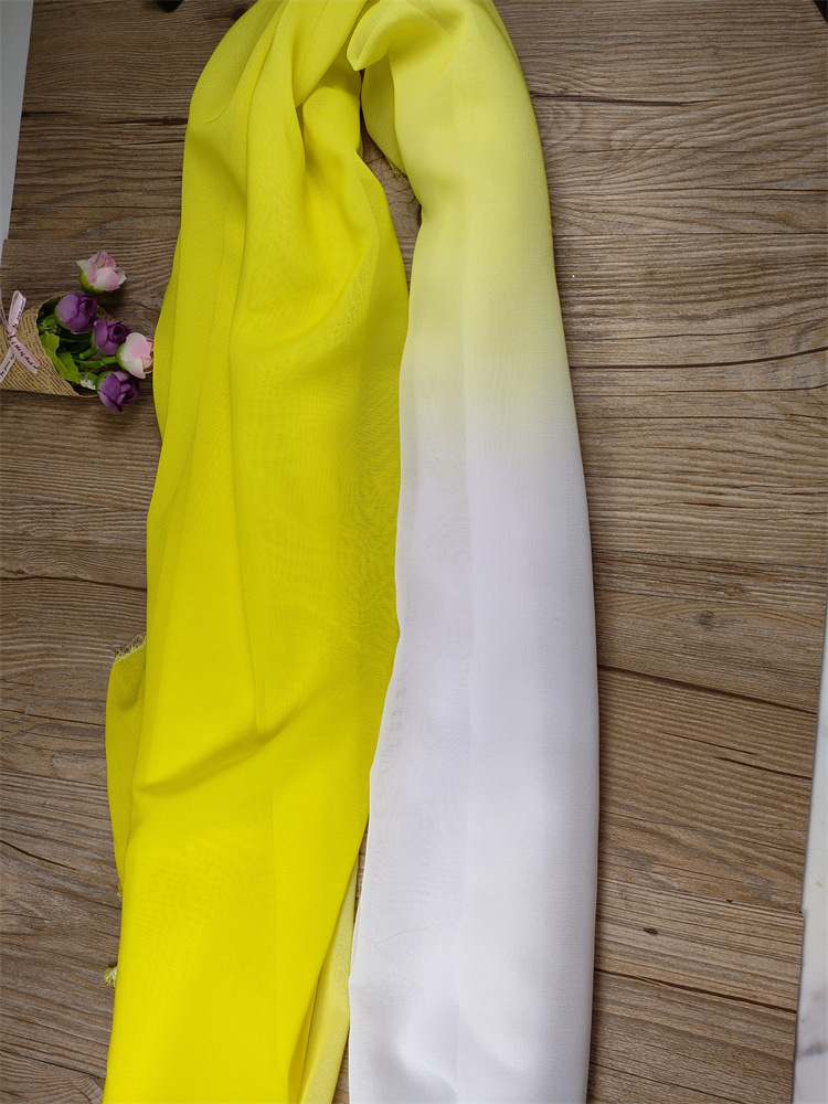Picture of Dance Photography Photo Gradient Silk Scarf Art Photo Props Dance Performance Elegant Body Etiquette Scarf