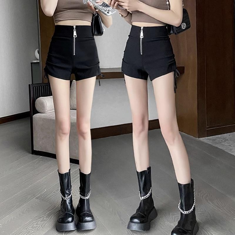 Picture of Fall 2023 high waist slimming drawstring casual pants hot pants hot girl shorts Women's Small design sense niche pants