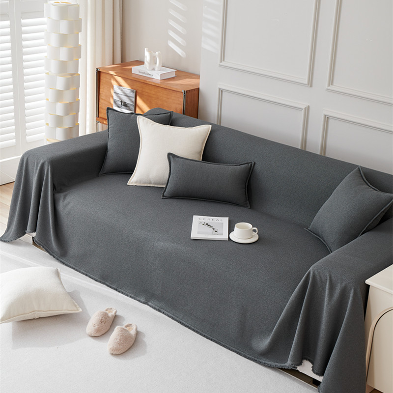 Picture of Teddy Velvet Waterproof Sofa Cover Cloth Four-Season Universal Anti-Slip Sofa Cover Anti-Cat Scratch Cloth Seat Cushion Dust Cover