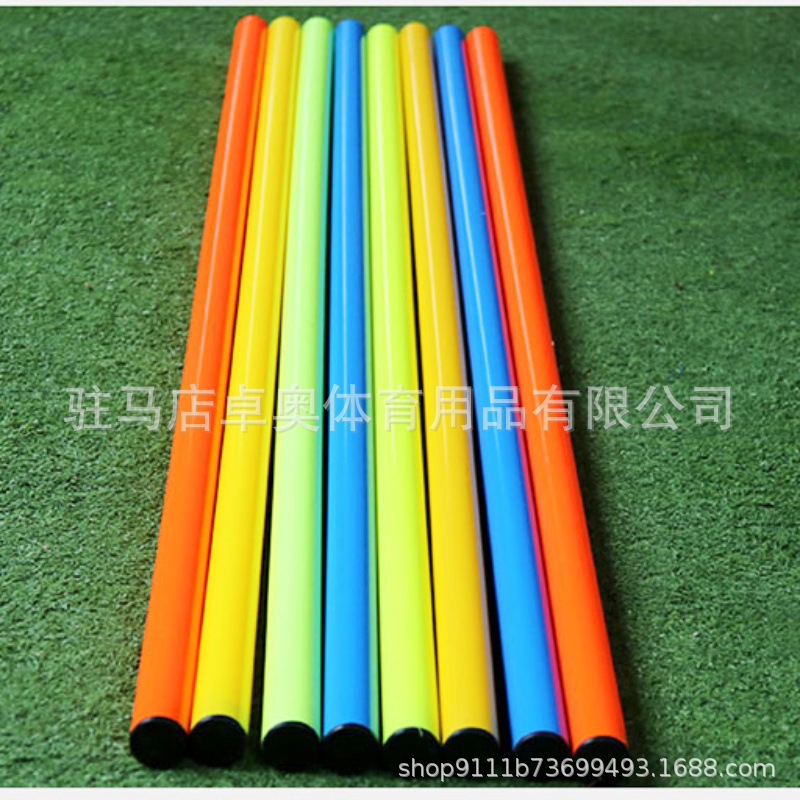 Wholesale football training sign pole basketball training obstacle warning pole round mouth flower mouth water injection base ball support pole