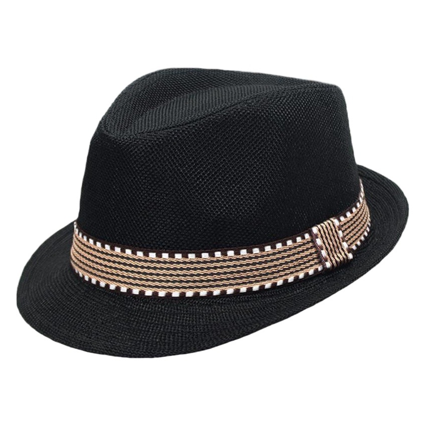 Hundreds ofChildren's Jazz Hat Baby Hat Spring and Summer South Korea Trendy Boys' Stammery Hat Cotton and Linen Hat