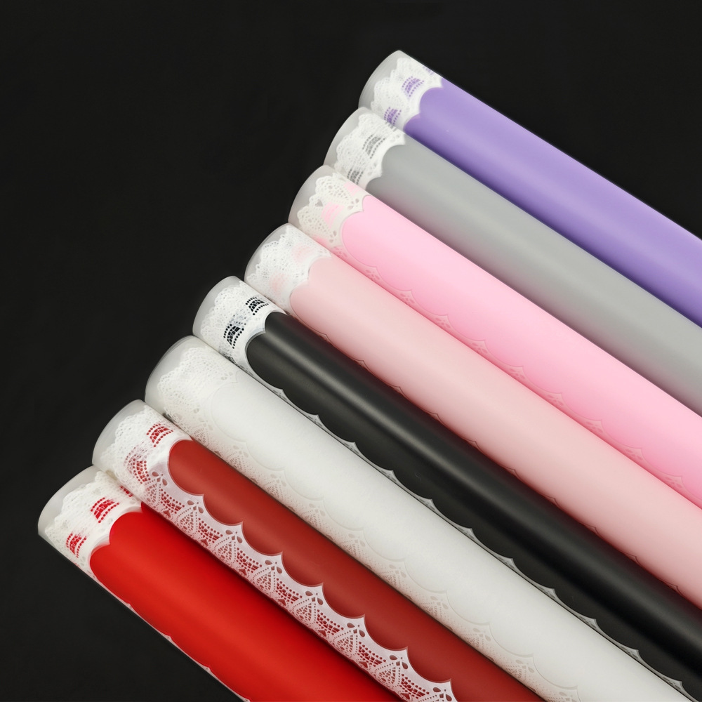 Tanabata 20 bouquet wrapping paper lace morning fog soft light flowers gift packaging translucent fog paper