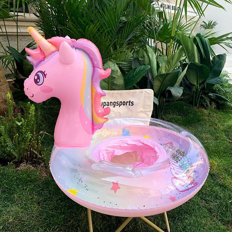 Picture of Children's swimming ring armpit ring seat ring 1-6 years old children's aircraft steering wheel inflatable Mount baby 2 boys and girls