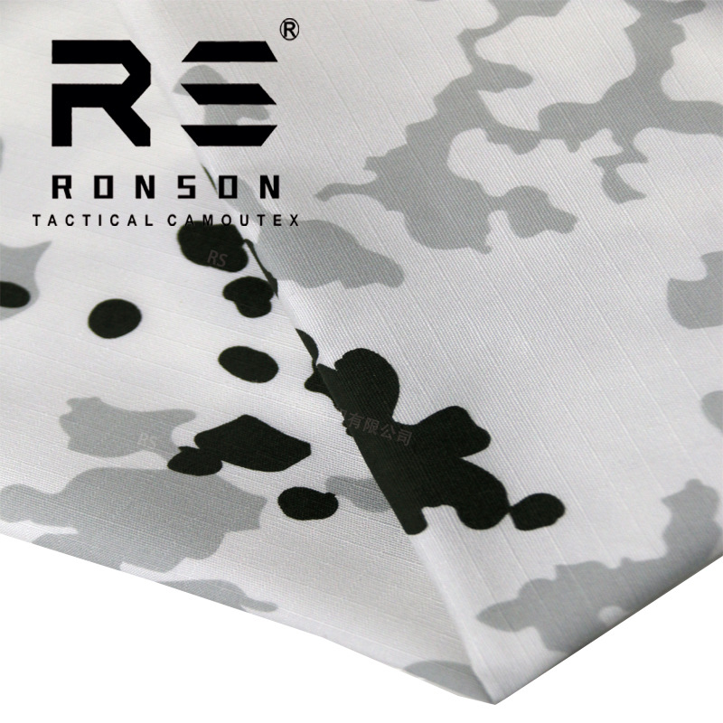 Picture of FLECTARN SNOW snow spot camouflage cloth cotton plaid tactical outdoor fashion clothing fabric