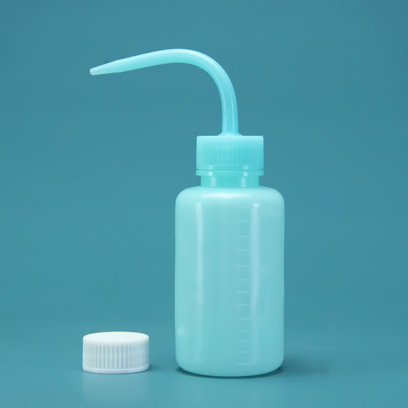 Picture of Thickened plastic washing bottle elbow bottle in stock wholesale 150ml meat watering can squeeze bottle plastic washing bottle elbow