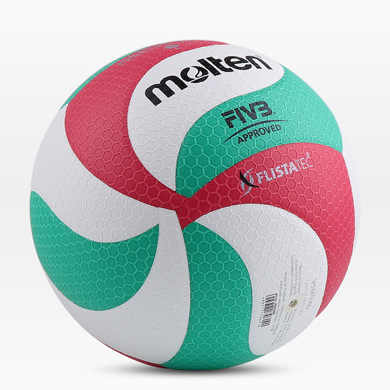 Picture of molten 5000 Volleyball Soft PU Indoor and Outdoor Game Training Volleyball V5M5000