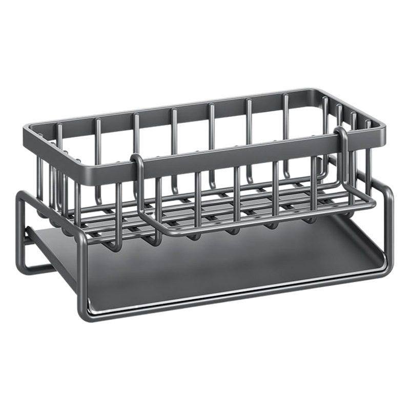 Picture of Manufacturer Supplies Kitchen Utensils Drain Basket Household Multi-Functional Drain Rack Multi-Layer Rag Rack Cross-Border Drain Basket