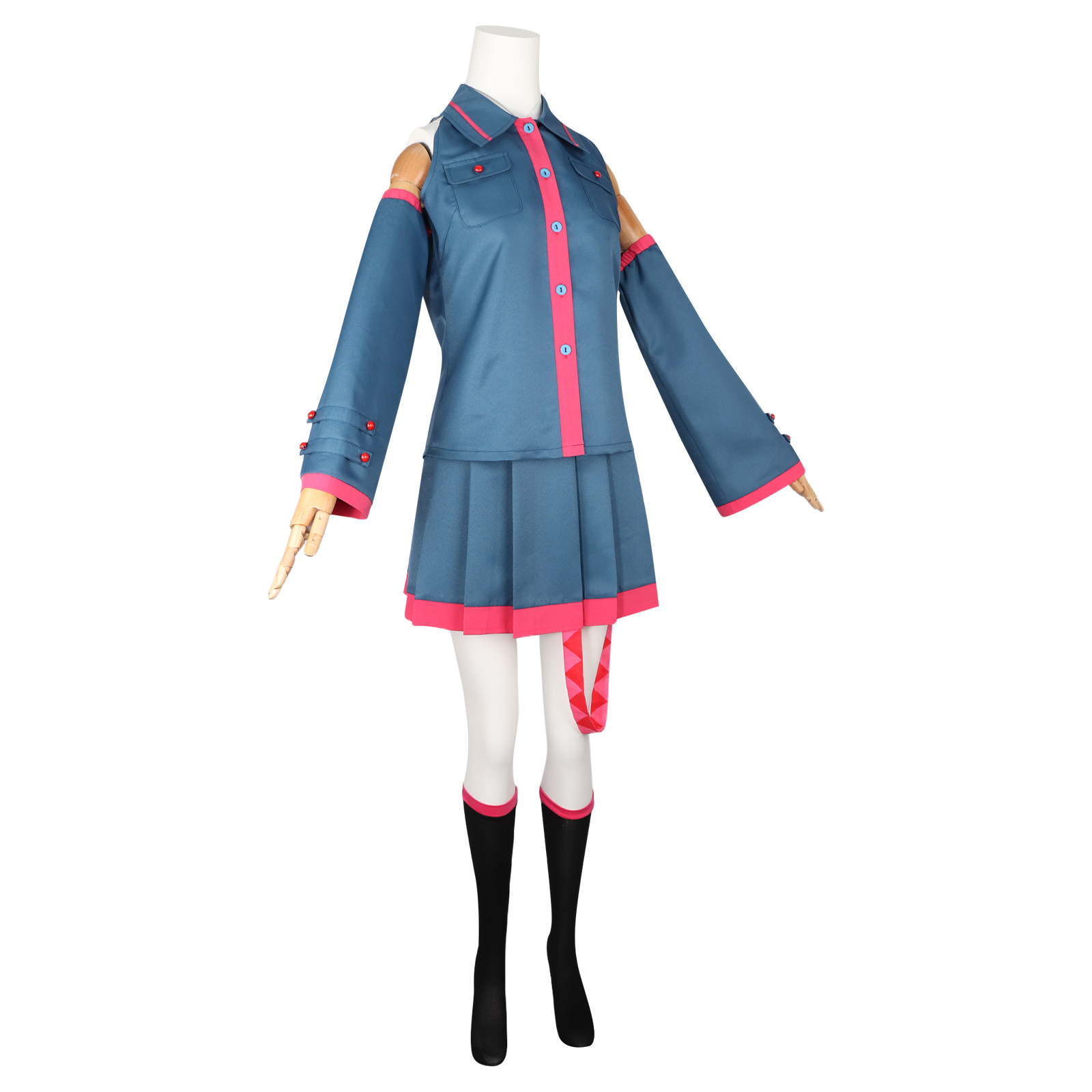 Picture of The first cause of cos service accent formula cosplay JK uniform first cause of animation game future cos service suit female
