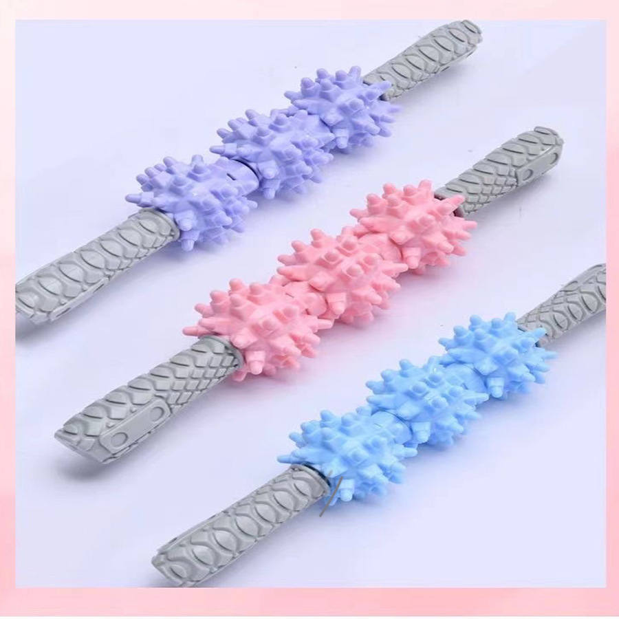 Picture of Muscle Massage Stick Mace Sports Roller Yoga Gear Fascia Deep Relaxation Roller Yoga Muscle Massage