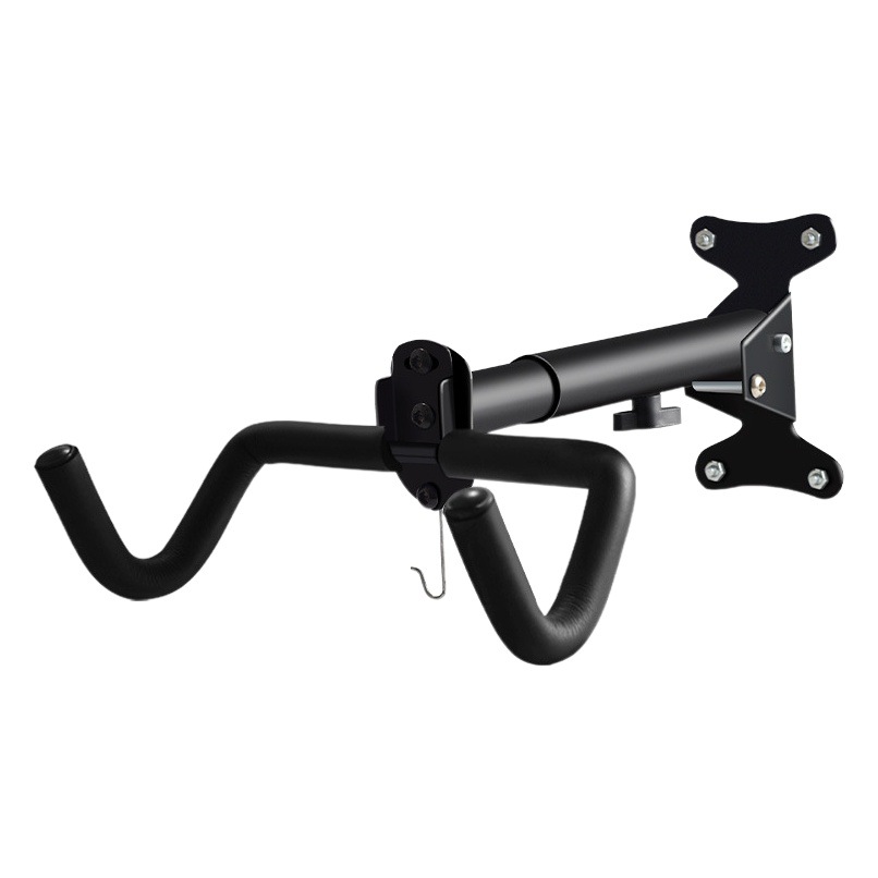 Bicycle hook wall fixed double hook mountain bike family telescopic hanging frame indoor bicycle display