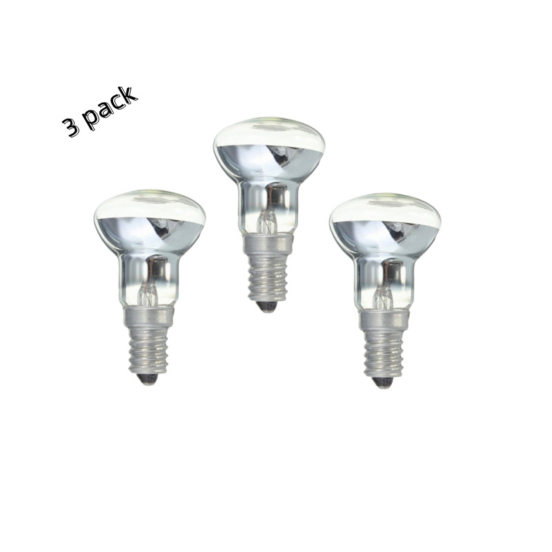 Picture of Lava Melt Wax Lamp Heating Bulb Us Standard R39E14E17 Reflective Spotlight Heating Bulb Cross-Border Best-Selling Set
