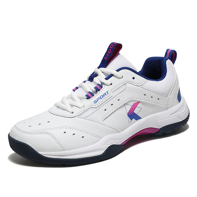Cross-border sneaker cross-border supply of running shoes professional badminton shoes breathable mesh lovers shoes a generation of hair
