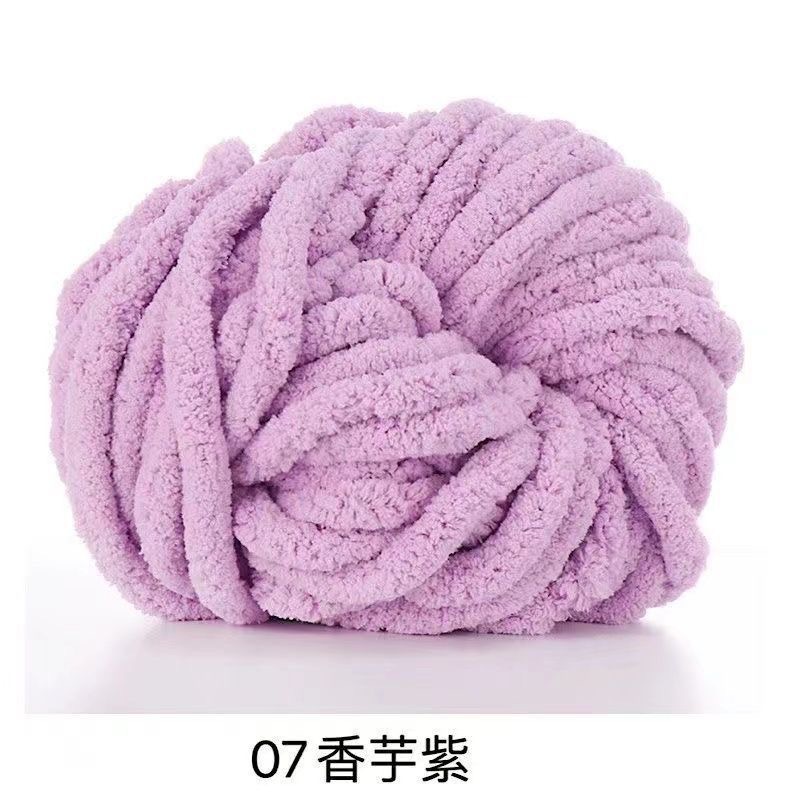 Picture of Extra Thick Ice Stick Cat Tail Thread Wholesale Sausage Wool Handmade DIY Cushion Blanket Cat Nest Big Tree Sweater Decoration