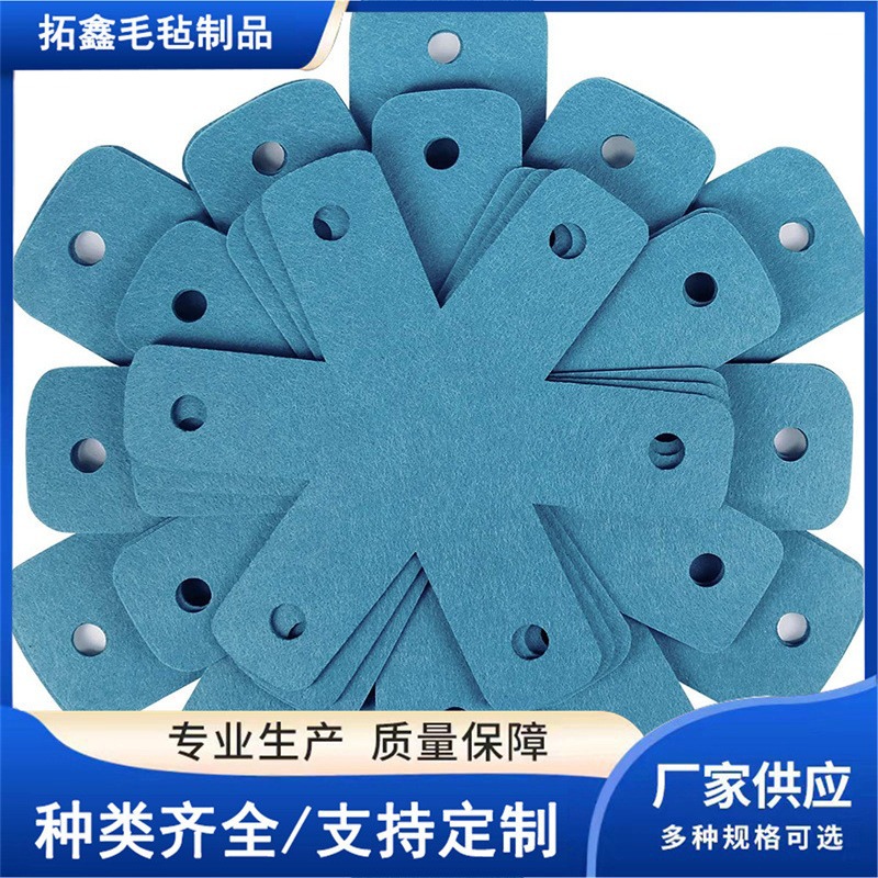 Ready Stock Wholesale Thickeneded Six-claw Fish-style Non-woven Anti-scalding Pot Pad Insulated Pot Bottom Protection Printed Felt Pot Pad