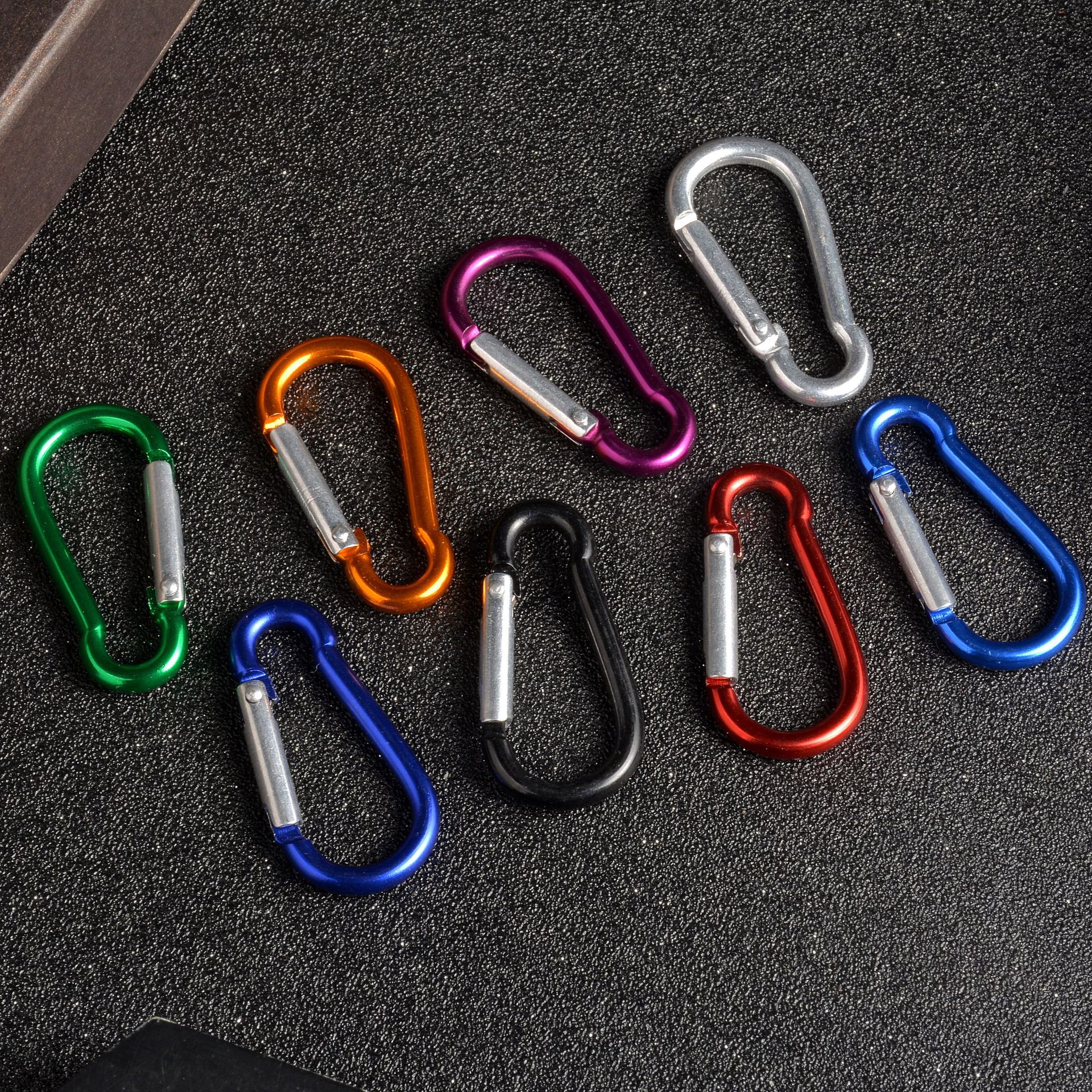 Gourd type No. 5 hanging buckle box bag buckle spring hook climbing kettle buckle LED light buckle aluminum alloy carabiner
