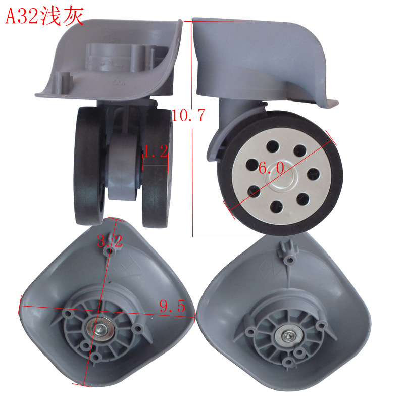 Picture of A generation of all kinds of luggage case wheel accessories luggage accessories universal wheel luggage suitcase wheel accessories