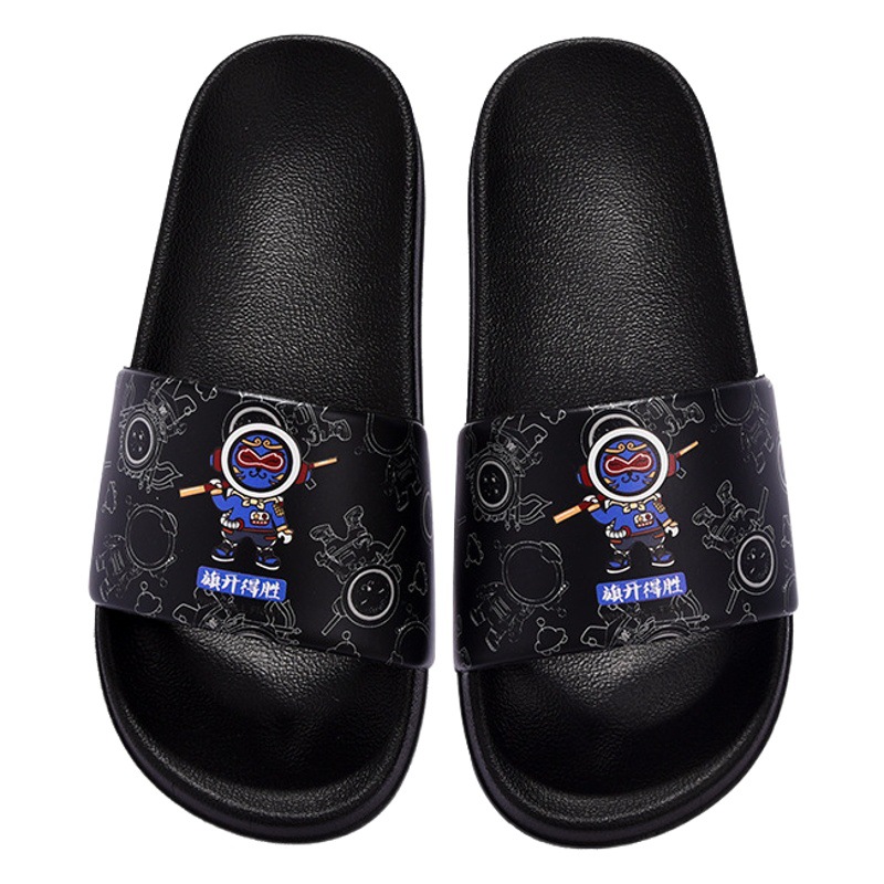 Creative Men's Summer Outdoor Slippers, Trendy and Personalized Non-Slip Couple's Beach Sandals, Women's Outdoor Slippers